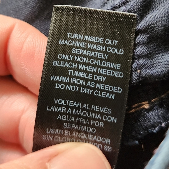 Black House White Market Medium Wash Blue Boot Leg Denim Jeans Women's Size 6 - Picture 8 of 8